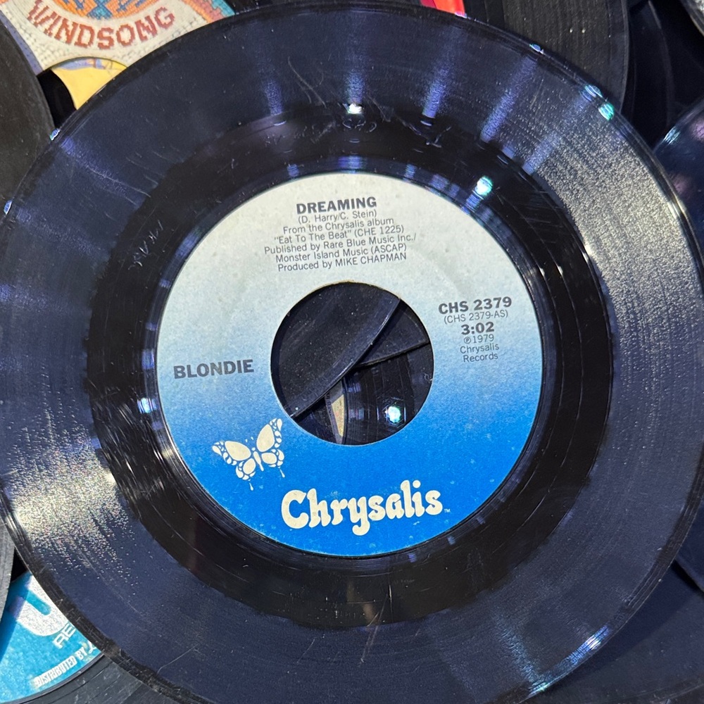 Vinyl Record - Living in the Real World by Blondie